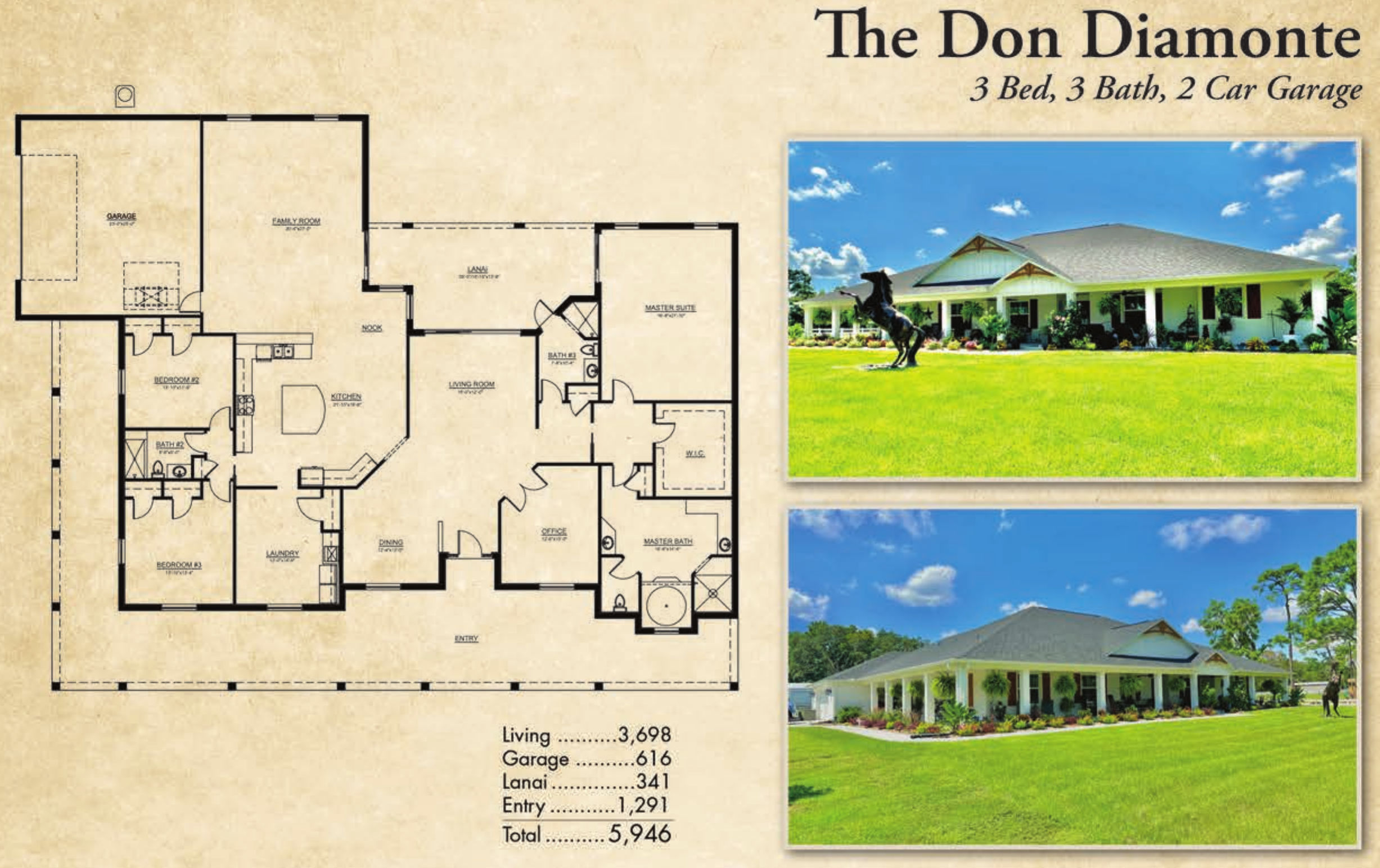 Don Diamonte floorplan